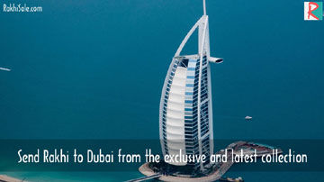 Rakhi to Dubai from the exclusive latest collection